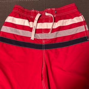 NWOT youth Nautica swim trunks w/ liner XL 18-20 never worn- Patriotic